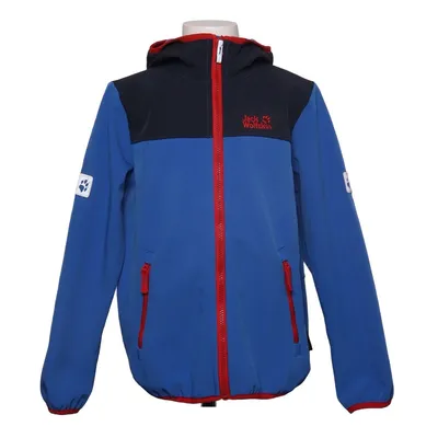 Softshell jacket (Blue, Black, Red) from Jack Wolfskin Elastane, Polyester