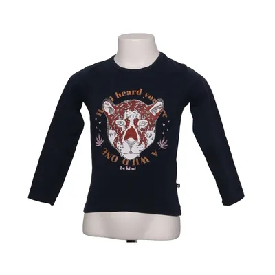 Langærmet t-shirt (Blå, Flerfarvet) fra Dirkje Bomuld