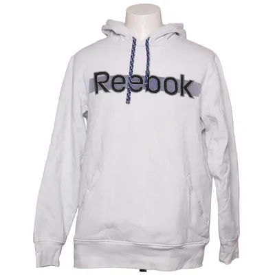 Sweat à capuche (Blanc) de Reebok Coton, Élasthane, Polyester