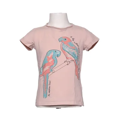 T-shirt (Beige, Blå, Rosa) från Name It Elastan, Ekologisk bomull