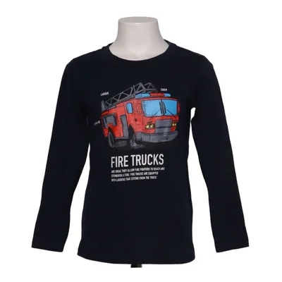 Långärmad t-shirt (Blå, Flerfärgad) från Dopo Dopo Boys Bomull