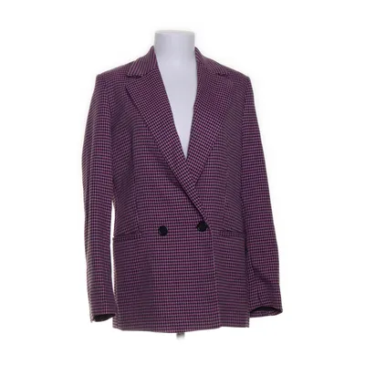 Kavaj (Rosa, Svart, Flerfärgad) från Mango Elastan, Återvunnen polyester, Viskos