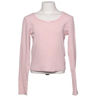 Långärmad t-shirt (Rosa) från H&M Bomull