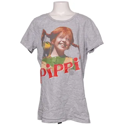 T-shirt (Grå, Flerfärgad) från Pippi Långstrump
