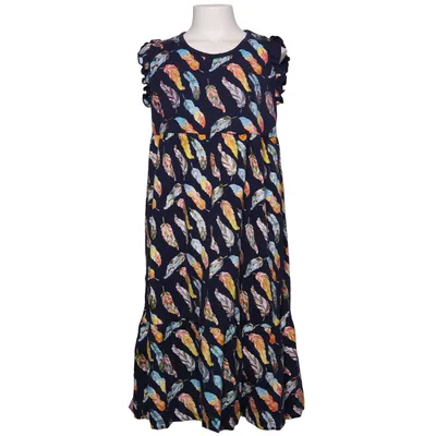 Maxi dress (Blue, Multicolored) from Topo Cotton, Elastane
