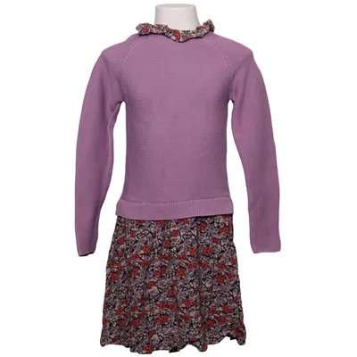 Robe (Violet, Multicolore) de Next Coton, Viscose