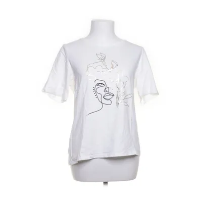 T-shirt (White, Gold, Black) from s.Oliver Cotton