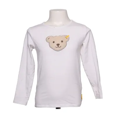 Long sleeve T-shirt (White) from Steiff Cotton, Elastane