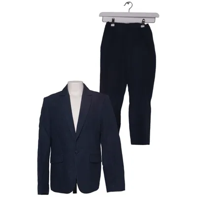 Jakkesæt (Blå) fra H&M Bomuld, Linned, Polyester