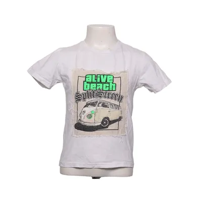 T-shirt (Weiß) von Happy House Baumwolle, Elasthan