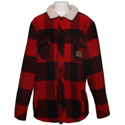 Overshirt (Red, Black) from Rip Curl Polyester