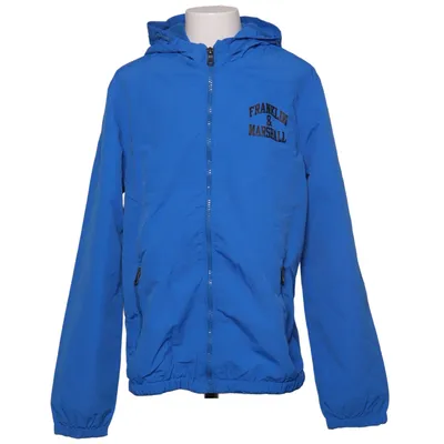 Rain jacket (Blue) from Franklin Marshall Polyamide, Polyester