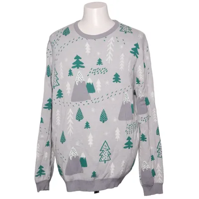 Sweater (Gray, Green, White) from Dedoles Acrylic, Cotton