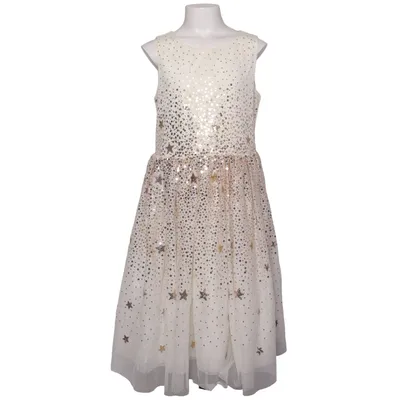 Kjole (Hvid, Guld) fra H&M Polyester