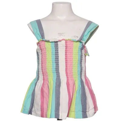 Kjole (Hvid, Flerfarvet) fra Gap Kids Bomuld, Elastan, Polyester