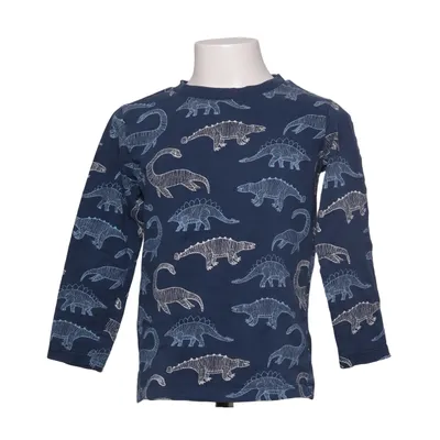 Långärmad t-shirt (Blå, Flerfärgad) från Alana Bomull