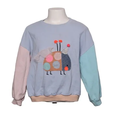 Sweatshirt (Blauw, Meerkleurig) van Next Katoen, Polyester