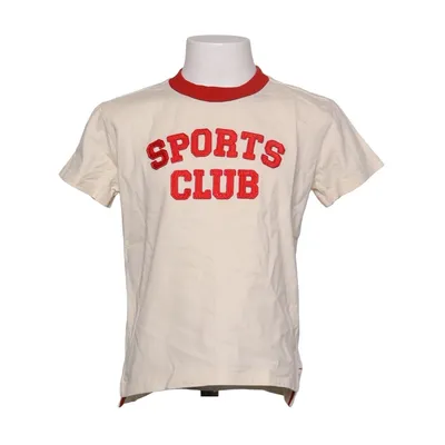 T-shirt (Beige, Red) from Hema Organic cotton