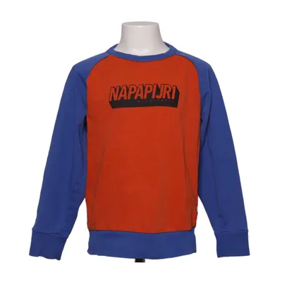 Sweatshirt (Blue, Orange) from Napapijri Cotton, Elastane