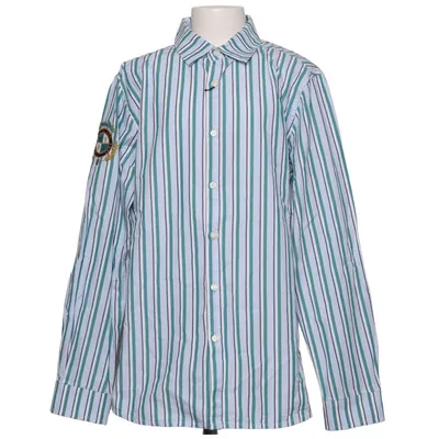 Shirt (Blue, Green, White) from Nukutavake Cotton