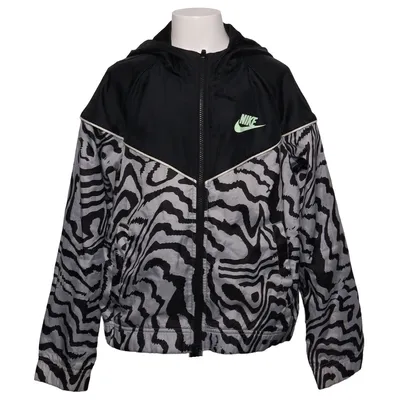 Träningsjacka (Svart, Grå) från Nike Polyester