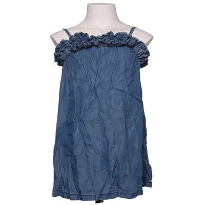 Denim jurk (Blauw) van Idexe Lyocell