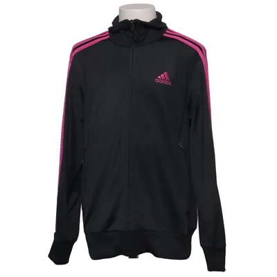 Trainingsjack (Zwart, Roze) van Adidas Polyester