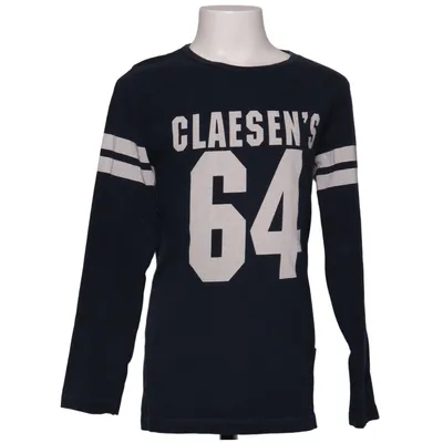 Long sleeve T-shirt (Blue) from Claesen's Cotton, Elastane