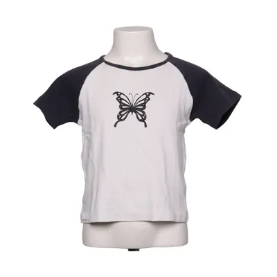 T-shirt (Wit, Zwart) van Zeeman Katoen