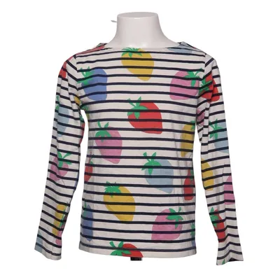 Long sleeve T-shirt (White, Blue, Multicolored) from Mini Boden Cotton