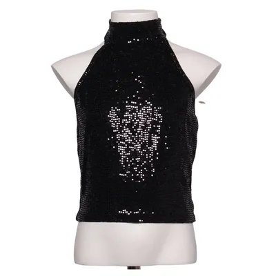 Halter neck top (Black) from Pull & Bear