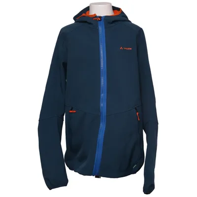 Softshelljacka (Blå, Orange) från Vaude Polyester, Polyuretan