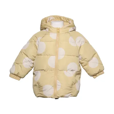 Vinterjacka (Gul, Vit) från Zara Polyester