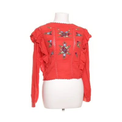 Blus (Röd, Flerfärgad) från Free People Bomull