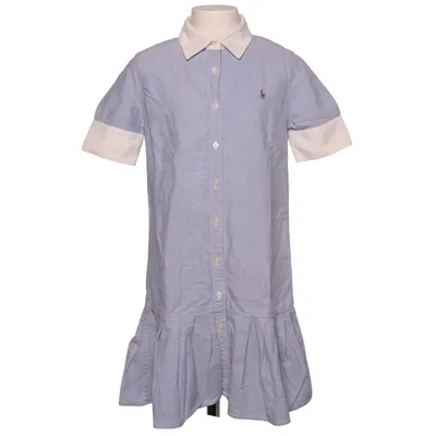 Skjortklänning (Blå, Vit) från Ralph Lauren Bomull