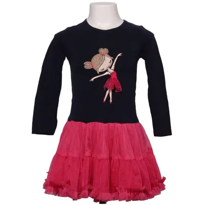 Dress (Blue, Pink, Multicolored) from Happy Girls Cotton, Elastane, Polyester