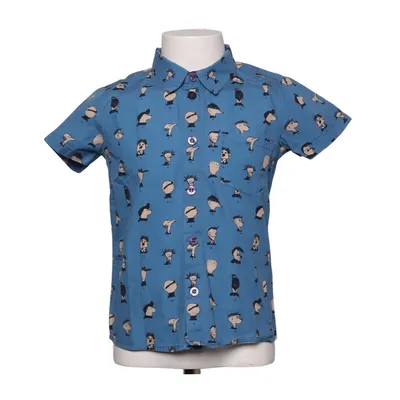 Korte mouwen shirt (Blauw, Meerkleurig) van Filou & Friends Katoen