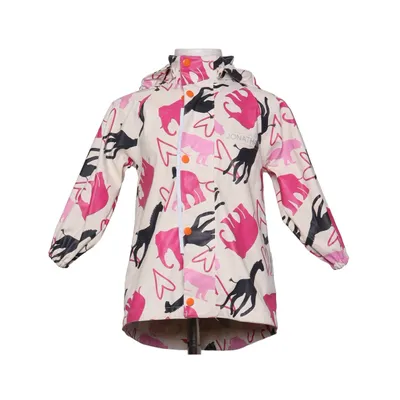 Rain jacket (White, Pink, Black) from Jonathan Polyester, Polyurethane