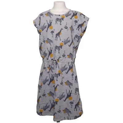 Dress (Gray, Multicolored) from LC Waikiki Girls Cotton, Polyester