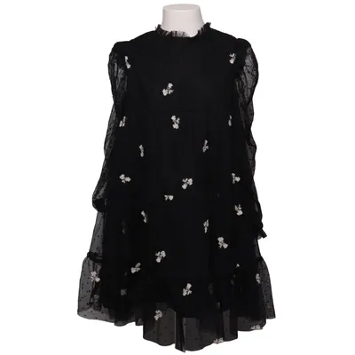 Dress (Black, White) from Zara Kids Cotton