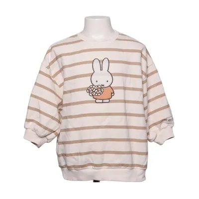 Sweatshirt (Hvid, Brun) fra Miffy Bomuld, Genanvendt polyester