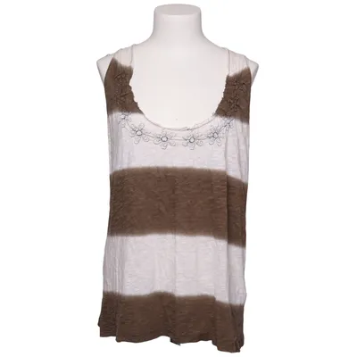 Débardeur (Blanc, Marron) de Jette Coton
