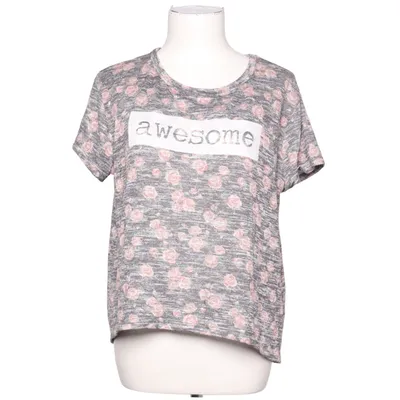 T-shirt (Grå, Rosa, Flerfärgad) från FB Sister Elastan, Polyester, Viskos