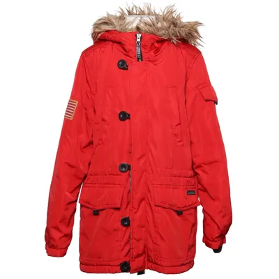 Parka (Rouge) de Zara Boys Polyester