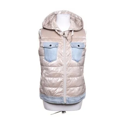Outer vest (Beige, Blue) from Frime Polyester