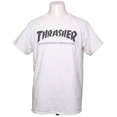 T-shirt (White) from Thrasher Cotton