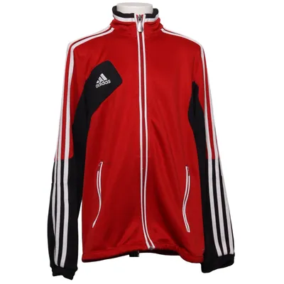 Sports jacket (Red, Black, White) from Adidas Polyester