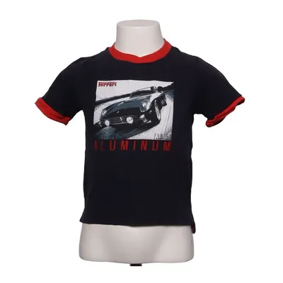 T-shirt (Blå, Röd) från Ferrari Bomull, Elastan