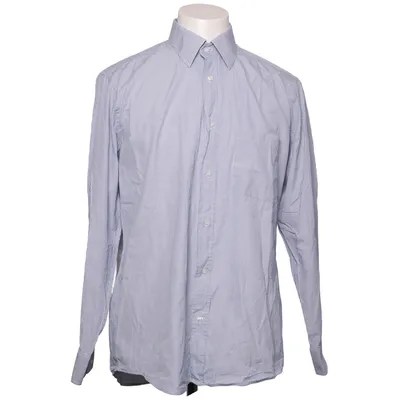 Skjorta (Blå, Vit) från Mobaco Cottons Bomull