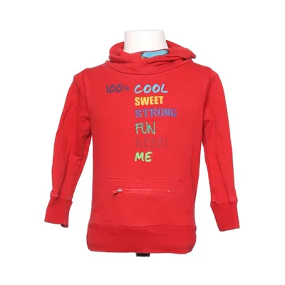 Capuchon sweater (Rood, Meerkleurig) van Someone Katoen, Elastaan